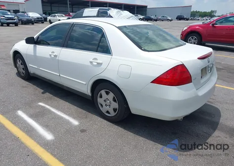 2007 Honda Accord 3.0 Se из США, поврежденный, VIN 1HGCM664X7A069315